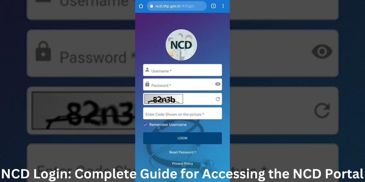 NCD Login: Complete Guide for Accessing the NCD Portal